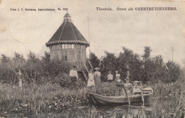 GROET UIT GEERTRUIDENBERG    THEETUIN   1905         2 SCANS - Geertruidenberg