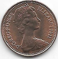 Great Britain 1/2 Penny 1982  Km 926  Unc/ms63 - 1/2 Penny & 1/2 New Penny