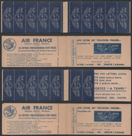 ERINNOPHILIE - AIR FRANCE - AVIATION / 1937 - 2 CARNETS - 1 COMPLET + 1 INCOMPLET (ref 6460) - Aviation