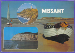 Carte Postale 62. Wissant Et Le Site Des 2 Caps  Flobart - Wissant