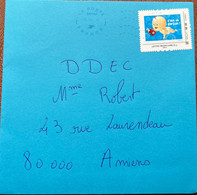 C'est Un Garçon Sur Lettre - Storia Postale