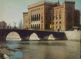 Library Sarajevo Bosnia 1966 - Libraries