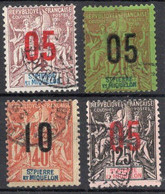 St Pierre Et Miquelon Timbres-poste N°95,97,98,101 Oblitérés Cote : 5€50 - Used Stamps