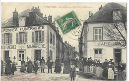 45  PITHIVIERS  RUE  GATINAIS  ET  MARCHE  AUX  FROMAGES - Pithiviers