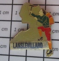 512h Pin's Pins / Beau Et Rare / SPORTS / ALPINISME ESCALADE LANS LE VILLARD - Alpinism, Mountaineering