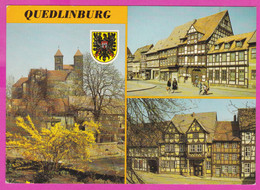 283075 / Germany - Quedlinburg - Burberg Mit Stiffskirche Und Schlos Steinweg Schlossberg Klopstockhaus PC Deutschland - Quedlinburg