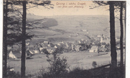 ALLEMAGNE.CPA. GEISING.  I. SACHS. ERZGEB . MIT BLICK NACH ALTENBERG - Geising