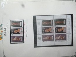 AITUTAKI MINT STAMPS/SHEETS QUEEN II 25th CORONATION ANNIVERSARY AS PER SCAN - Thourotte
