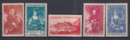 MONACO - 1939 - YVERT N°190/194 ** MNH ! - COTE = 485 EUR - Neufs