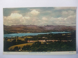 R96 Cumbria - Windermere From Orrest Head - Windermere