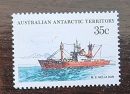 AUSTRALIE Territoire Antartique  Bateaux, Bateau, M.S NELLA DAN. 1 Valeur Neuve Sans Charnière MNH - Boten