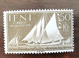 IFNI  Bateaux, Bateau, Voiliers, Voilier. 1 Valeur Neuve  En 1958. Sans Charnière MNH - Boten