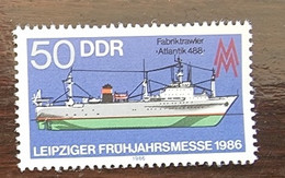 ALLEMAGNE DE L'EST  Bateaux, Bateau, Marine Marchande. 1 Valeur Neuve Sans Charnière MNH - Boten