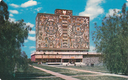 Library - Central Library , National University Of Mexico - Bibliotheken