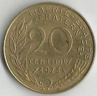 Pièce De Monnaie 20 Centimes Marianne 1973 - 20 Centimes