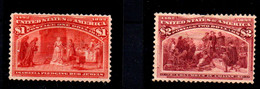 Estados Unidos Nº 92/3. Año 1893 - Unused Stamps