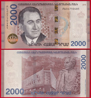 Armenia 2000 Dram 2018 P-62 UNC - Armenien