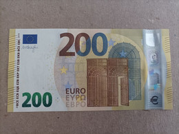 200 EURO FRANCIA(UA, U002A1, First Position, Sehr Selten, Low Nummer, DRAHGI, UNC - 200 Euro