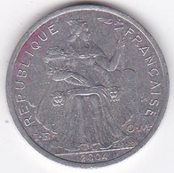 Polynésie Française . 2 Francs 2004 , En Aluminium - Polinesia Francesa