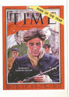 Th. Hist. Le Times Décerne Le Prix De " L' Homme De L'année 1956 " , Au Combattant De Budapest , J.L. Charmet - Histoire