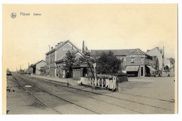 FLERON  ---  Station  ( Café De La Gare M. MONFORT ) - Fléron