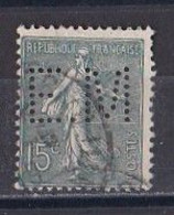 FRANCE  -  Perforés  Y&T  N   130  Perforé  EM - Used Stamps