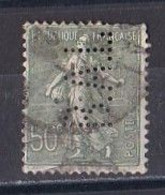 FRANCE  -  Perforés  Y&T  N   161  Perforé BVT - Used Stamps