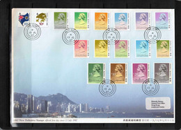 Hong Kong 1987 New Definitive Stamps FDC - FDC