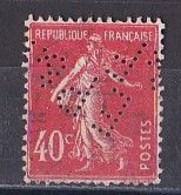 FRANCE  -  Perforés  Y&T  N   194  Perforé - Used Stamps