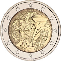 2 Euro LETONIA  2022  ERASMUS  LATVIA  - NEUF  - UNC - SIN CIRCULAR - NEW 2€ - Letonia
