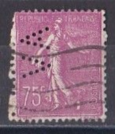 FRANCE  -  Perforés  Y&T  N   202  Perforé  VA - Used Stamps