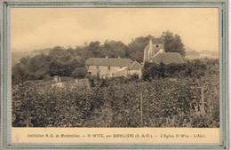 CPA - Environs De SURVILLIERS (95) SAINT-WITZ - Aspect De L'Eglise Et De L'Abri En 1920 / 30 - Survilliers