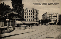 CPA BILLANCOURT Place Du Pont Et Entrée De La Rue De St Cloud (413284) - Boulogne Billancourt