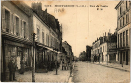 CPA MONTGERON - Rue De Paris (488851) - Montgeron