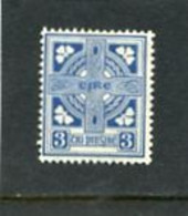 IRELAND/EIRE - 1940  3 D  CROSS  WMK E  MINT - Unused Stamps