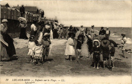 CPA LUC-sur-MER Enfants Sur La Plage (422595) - Luc Sur Mer