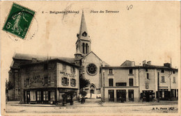 CPA BRIGNAIS Place Des Terreaux (444112) - Brignais