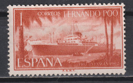 Timbre Neuf De Fernando Poo, Espagne De 1962 N° 201 NSG - Fernando Po