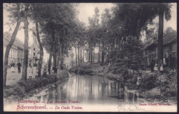 +++ CPA - MONTAIGU - SCHERPENHEUVEL - De Oude Vesten - Les Anciens Fossés - Carte Animée 1904  // - Scherpenheuvel-Zichem