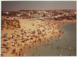 Vila Nova De Milfontes - Foto Da Praia E Vista Parcial Da Vila - Odemira Beja Portugal - Beja