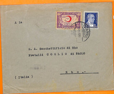 99958 -  TURKEY - POSTAL HISTORY - COVER  From ISTAMBUL To ITALY  1939 - Brieven En Documenten