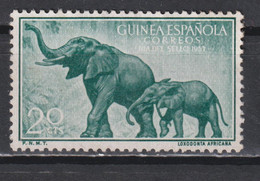Timbre Neuf De Guinée Espagnole De 1957 N° 386 NSG - Guinea Española
