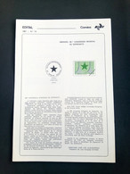 Brazil Brochure Edital 1981 13 World Congress Of Esperanto Communication Without Stamp - Storia Postale