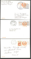 UX75 UPSS S92 3 Postal Cards Used Georgia And California 1979-81 - 1961-80