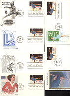 UX82 6 Postal Cards FDC 1980 - 1961-80