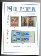 Raritan Action Catalog 2022 Jan. Rare Worldwide Stamps, Specialize Russia, Ukraine, Baltic States, FDCs, Covers, Sheets, - Catálogos De Casas De Ventas