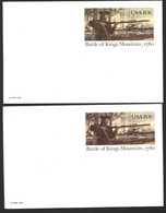 UX85 UPSS S102 Postal Cards VARIANTS COLOR 1980 - 1961-80