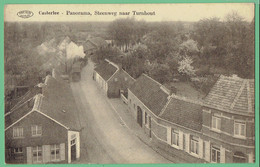 Kasterlee - Casterlee - Panorama - Steenweg Naar Turnhout Met Stoomtram - 1929 - Foto:Meuleman Rethy - Kasterlee