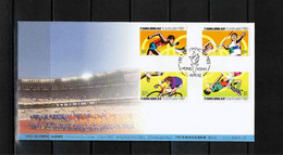 Hong Kong 1992 Olympic Games Barcelona Set FDC - FDC