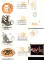 UX92 6 Postal Cards FDC 1981 - 1981-00